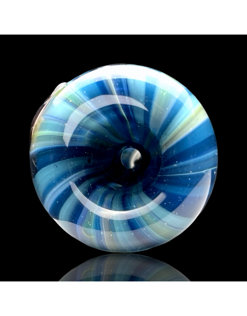 14mm Purple Fish Slide Waynes Glass
