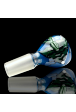 14mm Green Fish Slide Waynes Glass