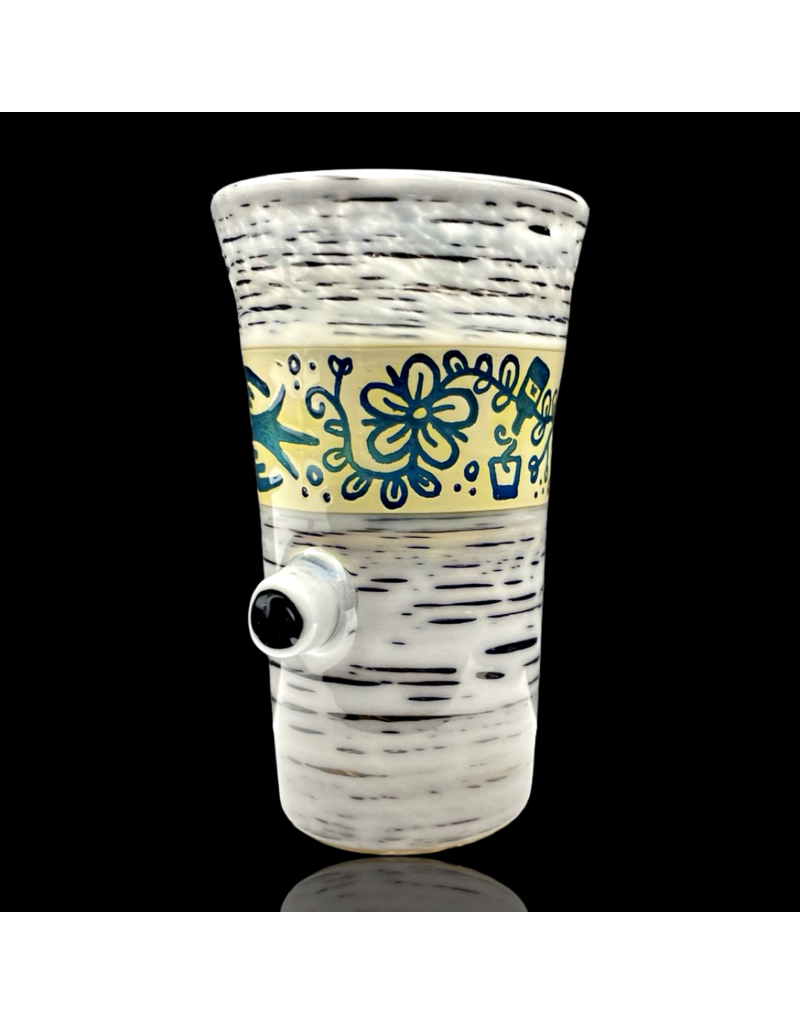 Witch DR Kevin & Evan Birthday Carved Birch Shot Glass