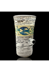 Witch DR Kevin & Evan Birthday Carved Birch Shot Glass