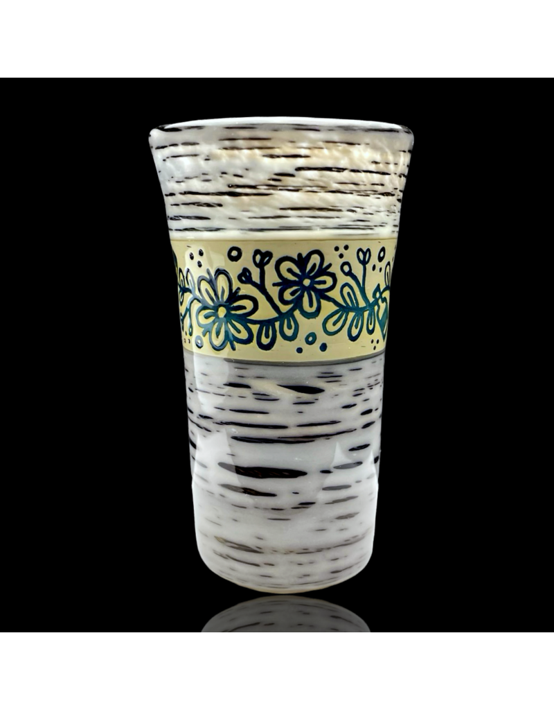 Witch DR Kevin & Evan Birthday Carved Birch Shot Glass