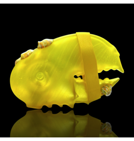 Mrs Claws Transparent Yellow SB Barnacle Claw Pipe