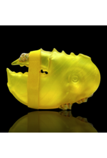 Mrs Claws Transparent Yellow SB Barnacle Claw Pipe