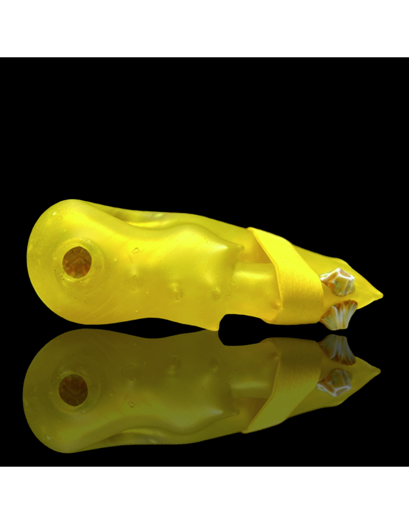Mrs Claws Transparent Yellow SB Barnacle Claw Pipe