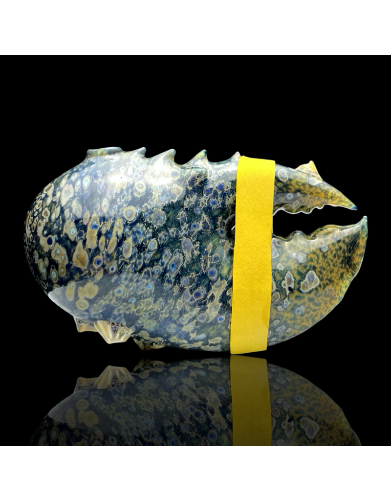 Mrs Claws Blue MIxed Color Hard Shell Barnacle Pipe