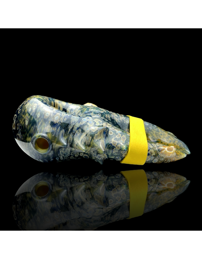 Mrs Claws Blue MIxed Color Hard Shell Barnacle Pipe