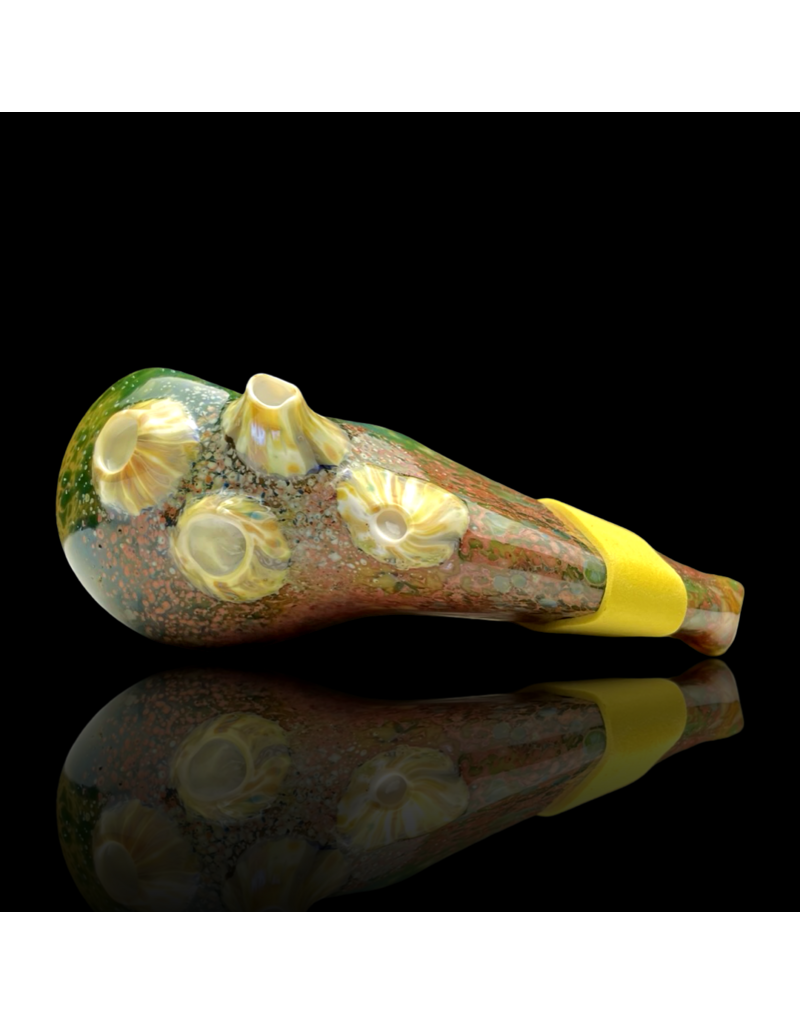 Mrs Claws Green Mixed Color Hard Shell Barnacle Pipe