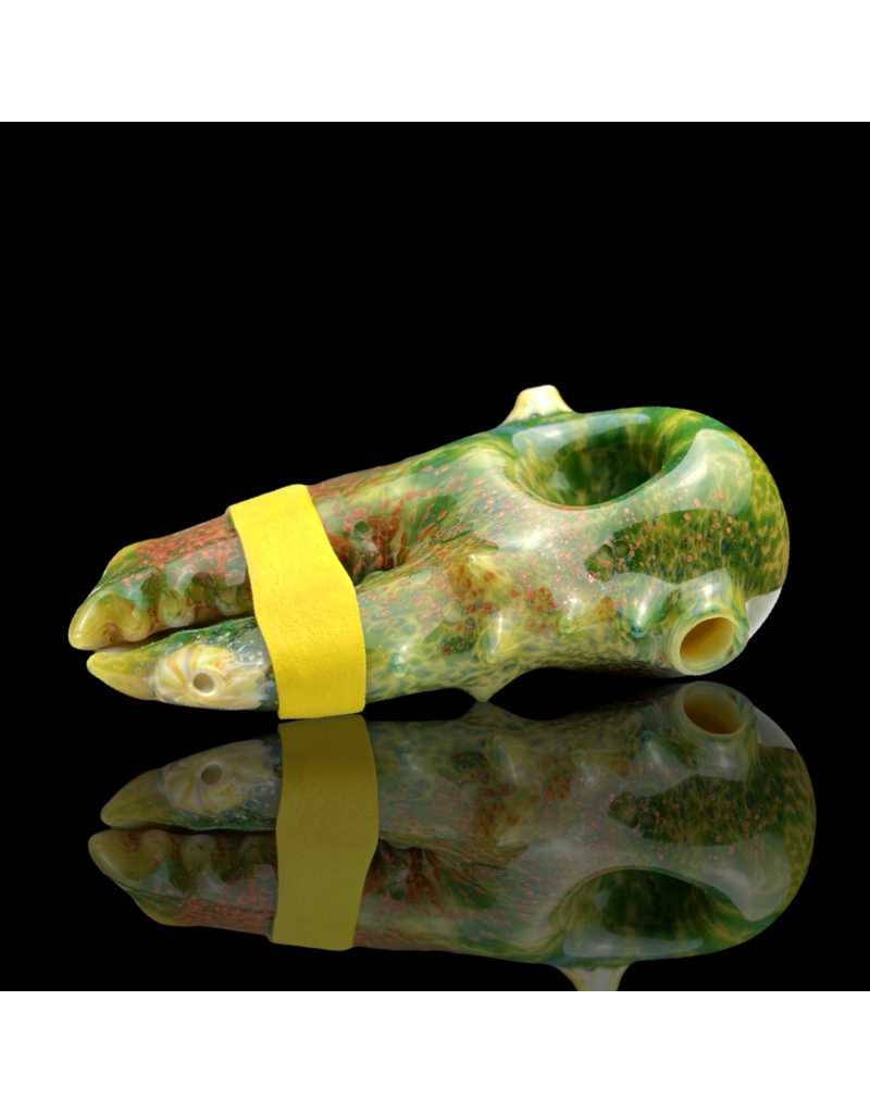 Mrs Claws Green Mixed Color Hard Shell Barnacle Pipe