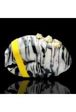Mrs Claws Black & White UV Barnacle Claw Pipe