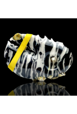 Mrs Claws Black & White UV Barnacle Claw Pipe