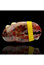 Mrs Claws Red Multi Barnacle Claw Pipe B