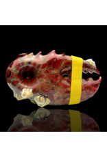 Mrs Claws Red Multi Barnacle Claw Pipe B