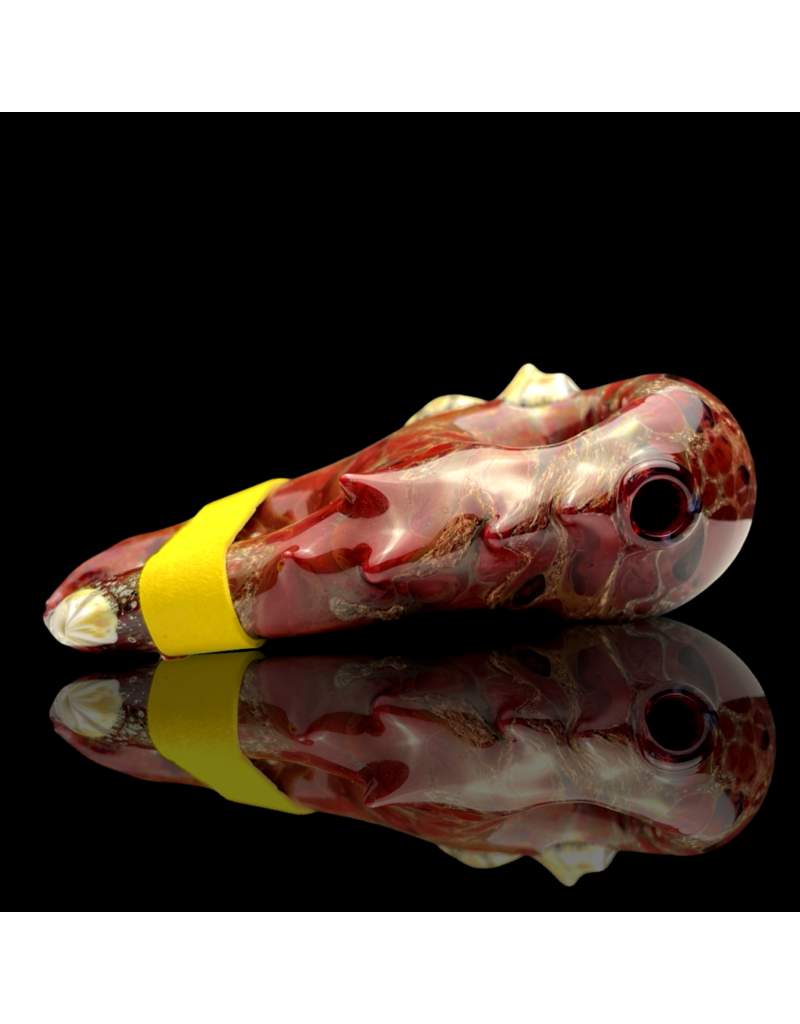Mrs Claws Red Multi Barnacle Claw Pipe B