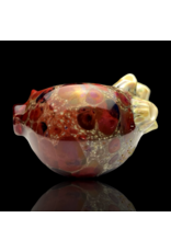 Mrs Claws Red Multi Barnacle Claw Pipe B