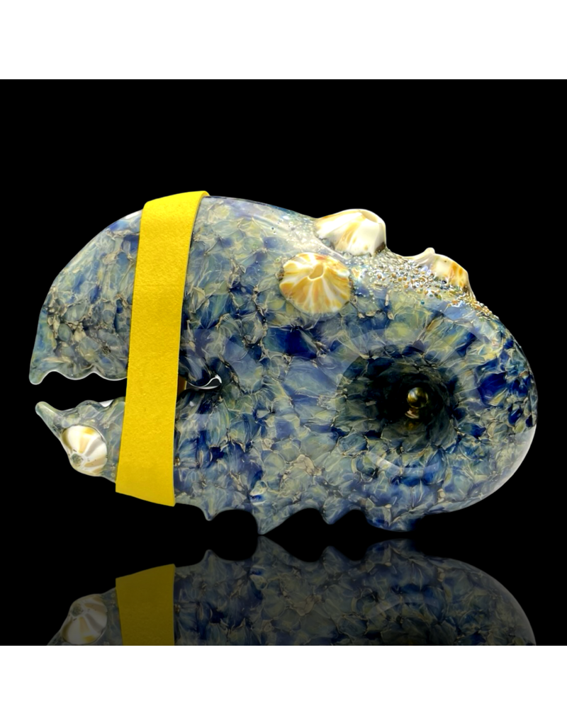Mrs Claws Blue Multi Barnacle Claw Pipe A