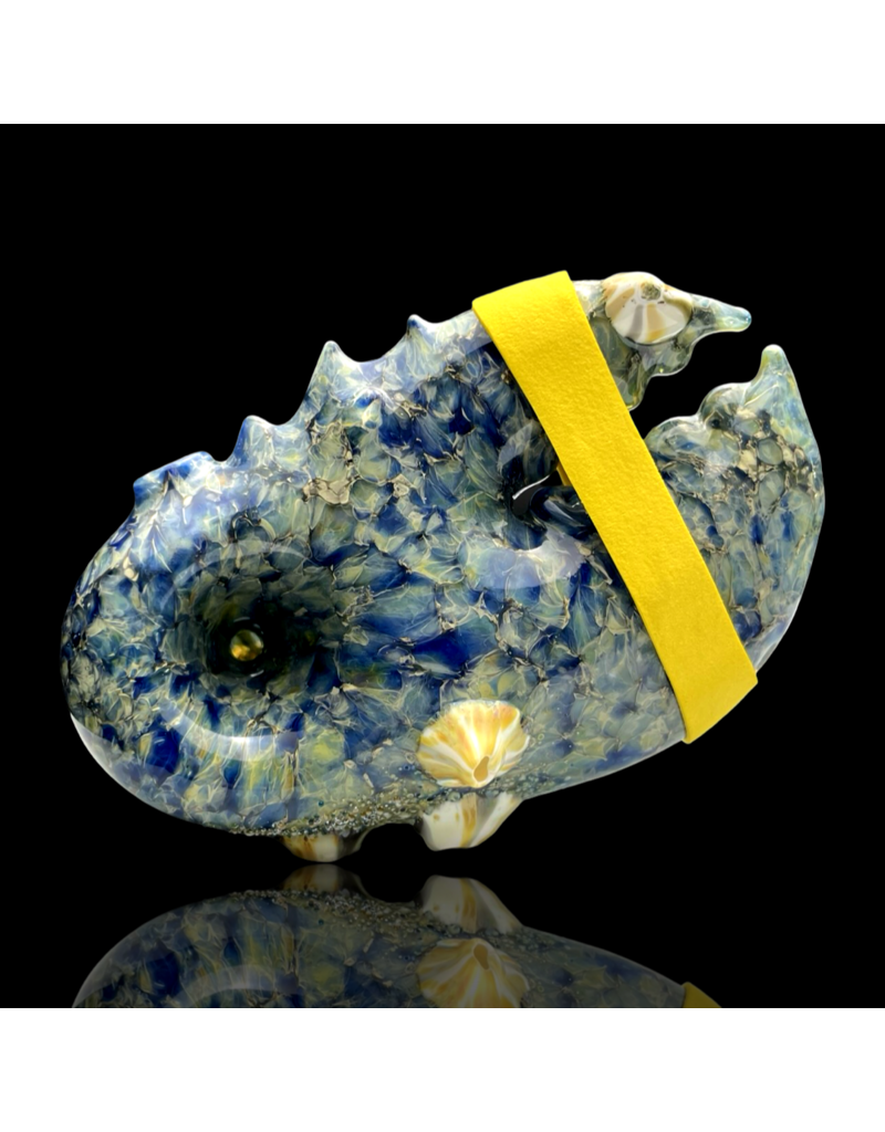 Mrs Claws Blue Multi Barnacle Claw Pipe A