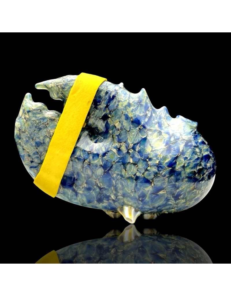 Mrs Claws Blue Multi Barnacle Claw Pipe A
