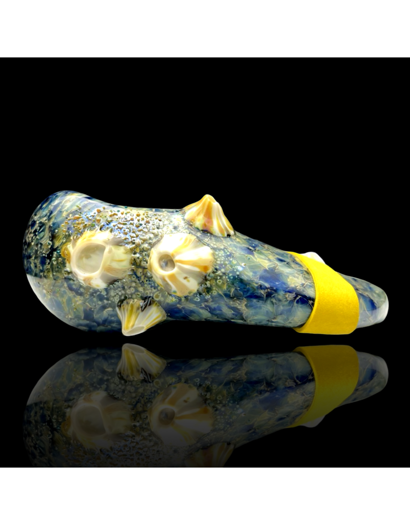 Mrs Claws Blue Multi Barnacle Claw Pipe A