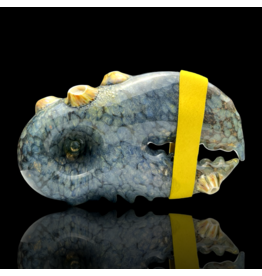 Mrs Claws Blue Multi Barnacle Claw Pipe B