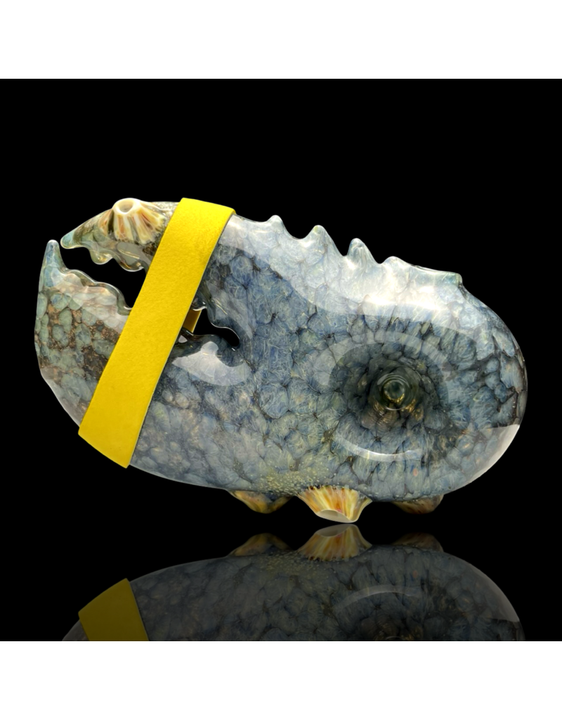Mrs Claws Blue Multi Barnacle Claw Pipe B