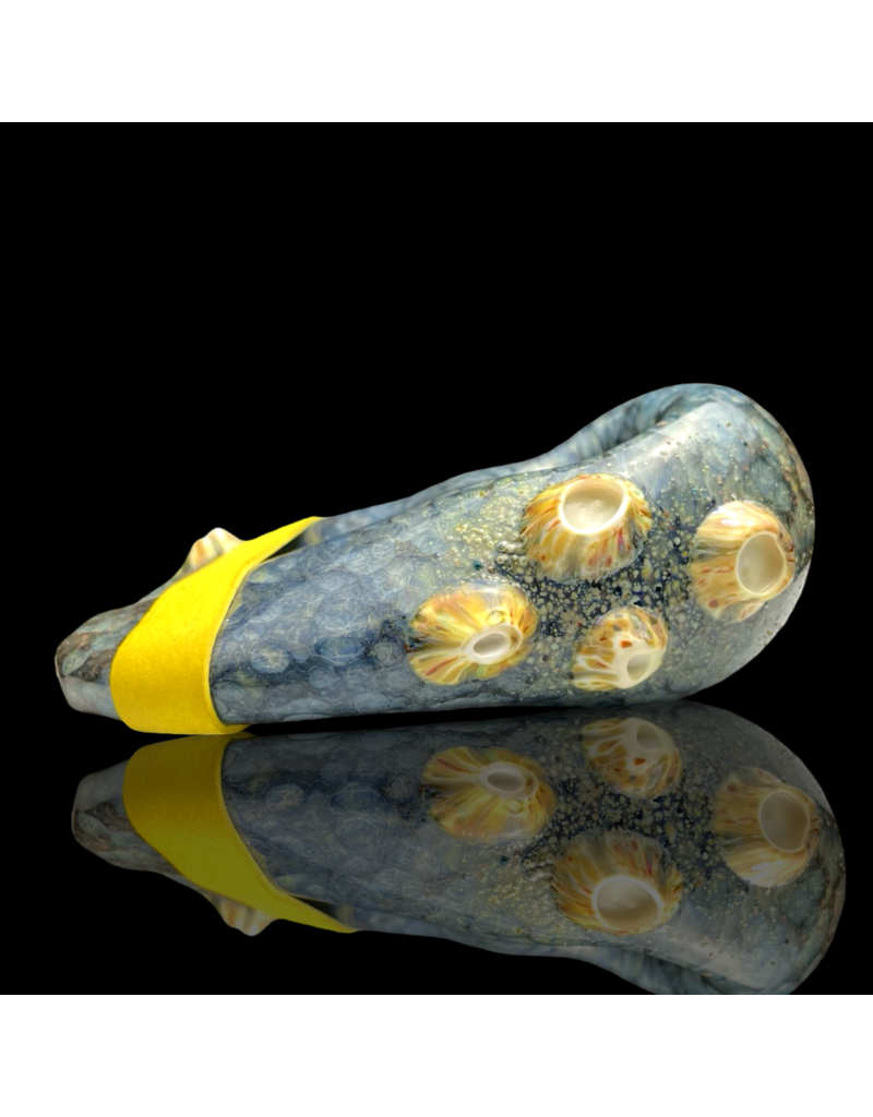 Mrs Claws Blue Multi Barnacle Claw Pipe B