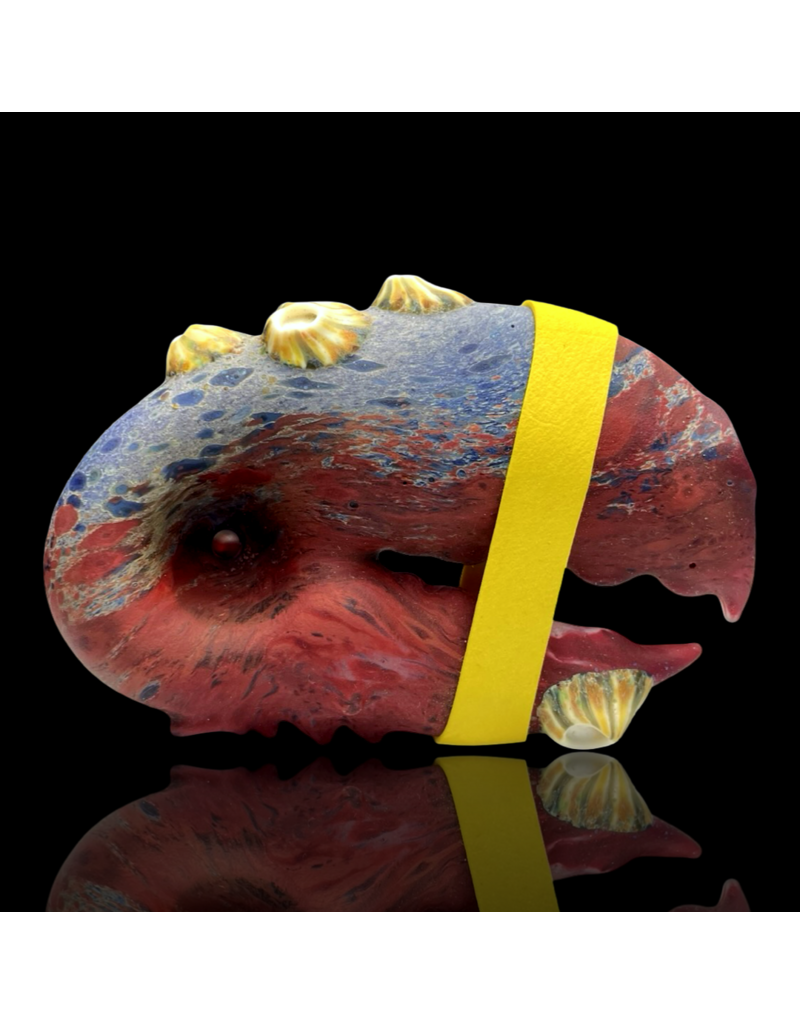 Mrs Claws SB Multi Color Barnacle Claw Pipe