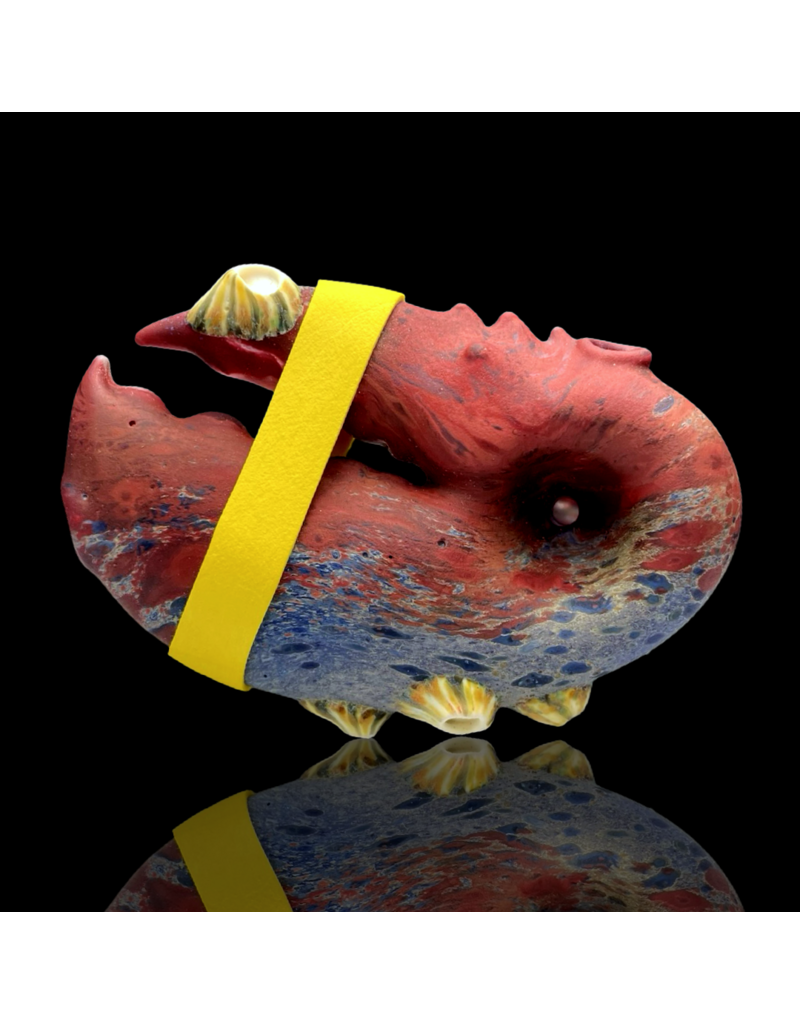 Mrs Claws SB Multi Color Barnacle Claw Pipe