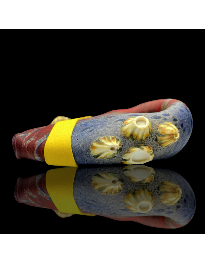 Mrs Claws SB Multi Color Barnacle Claw Pipe