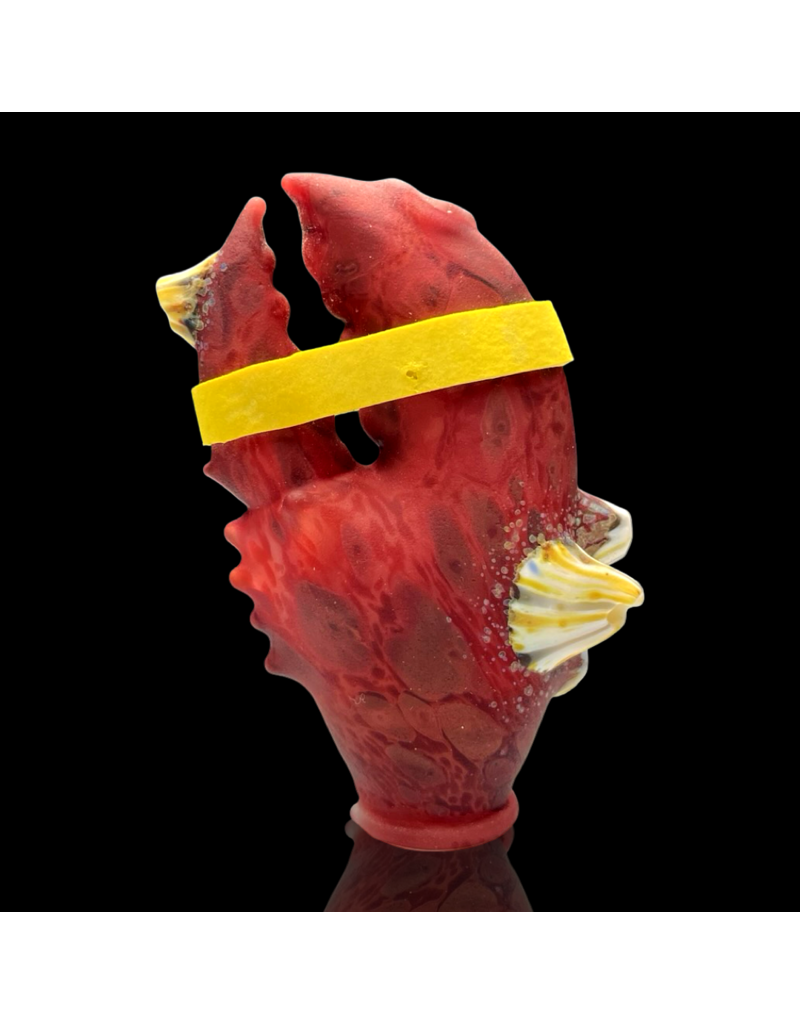 Mrs Claws SB Red Barnacle Claw Pivot Top