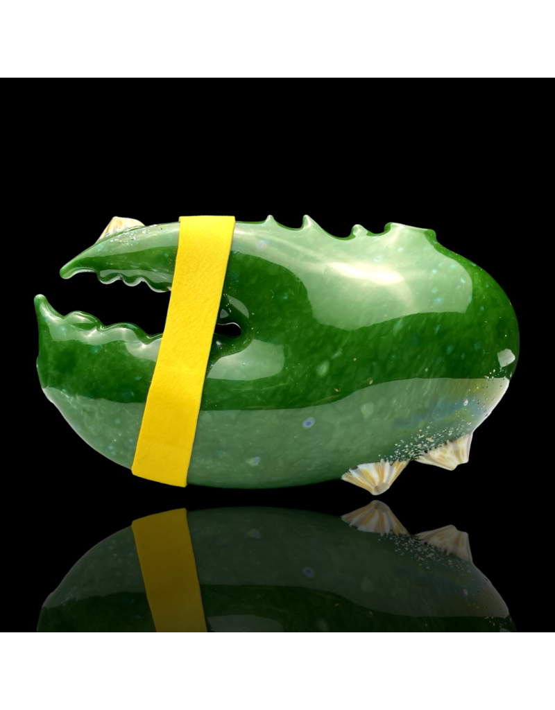 Mrs Claws Green Barnacle Claw Pipe