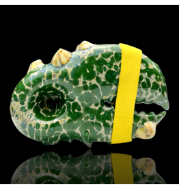 Mrs Claws Green Multi Barnacle Claw Pipe