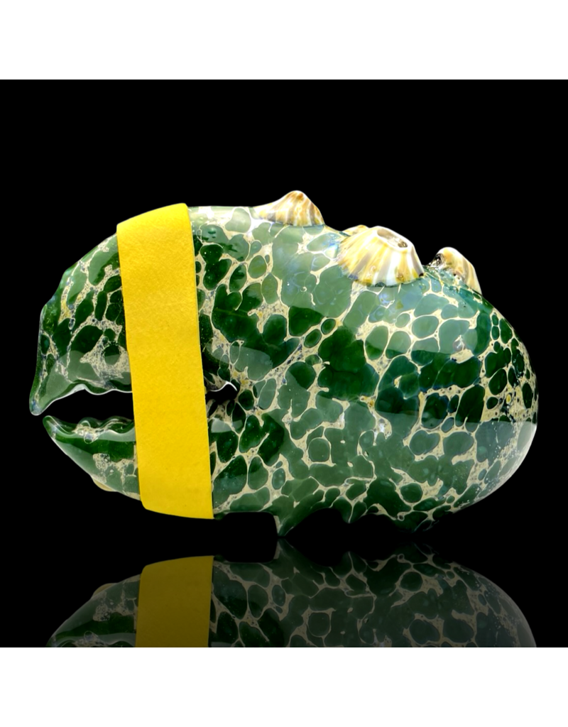 Mrs Claws Green Multi Barnacle Claw Pipe