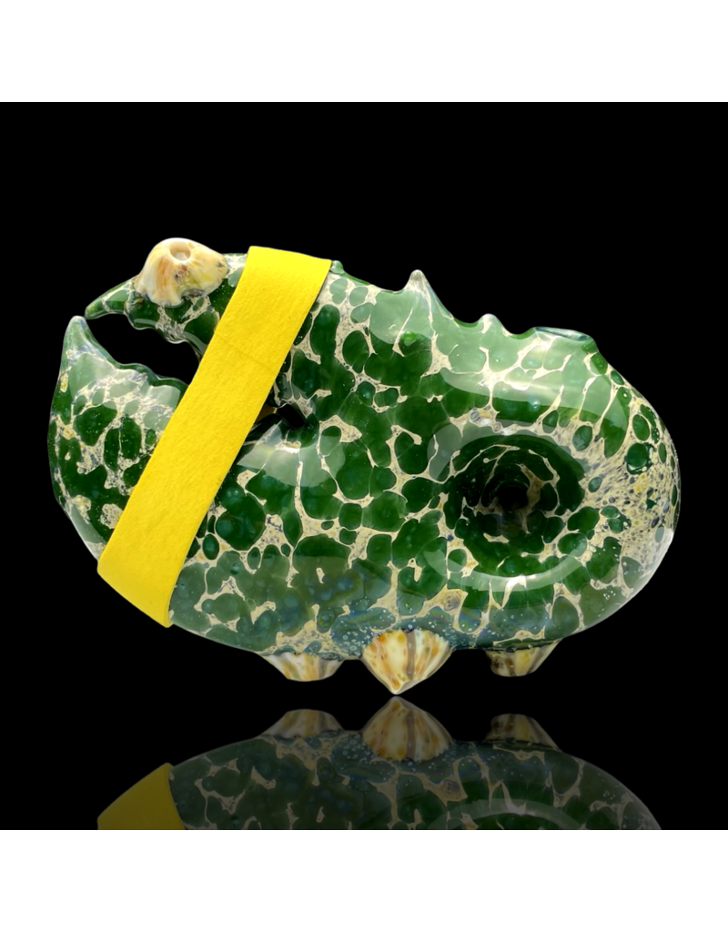Mrs Claws Green Multi Barnacle Claw Pipe