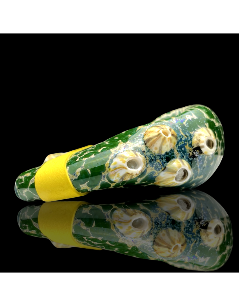Mrs Claws Green Multi Barnacle Claw Pipe