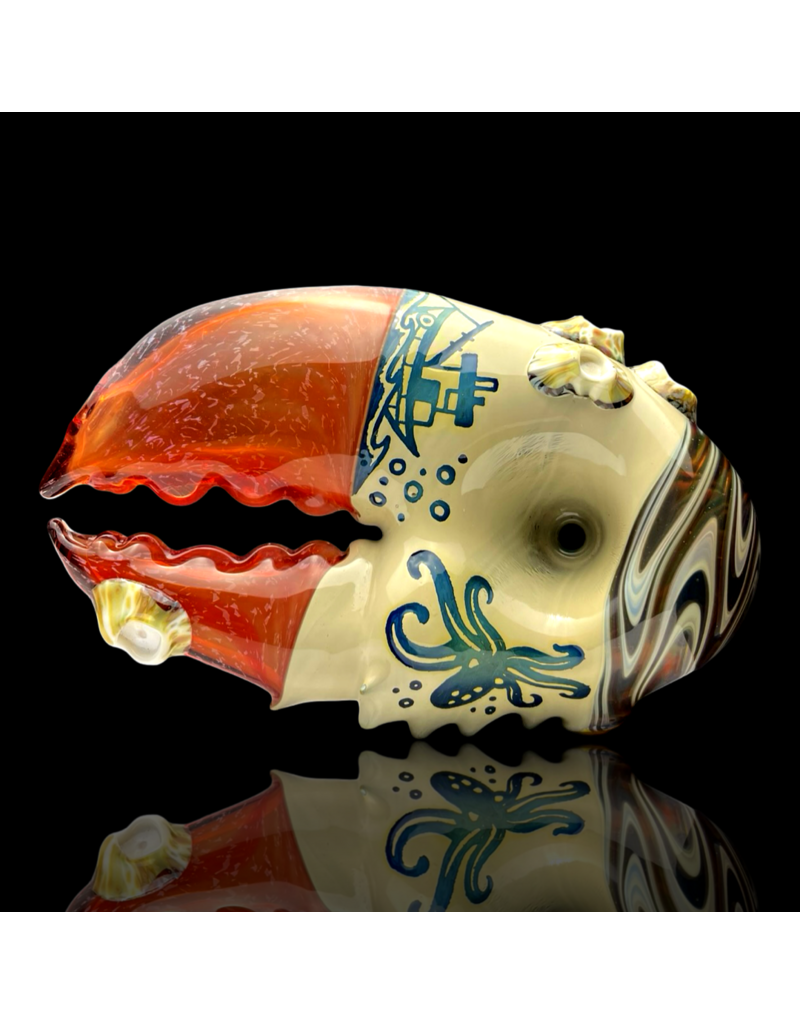 MRSC35 Evan Cals Carved Claw Pipe