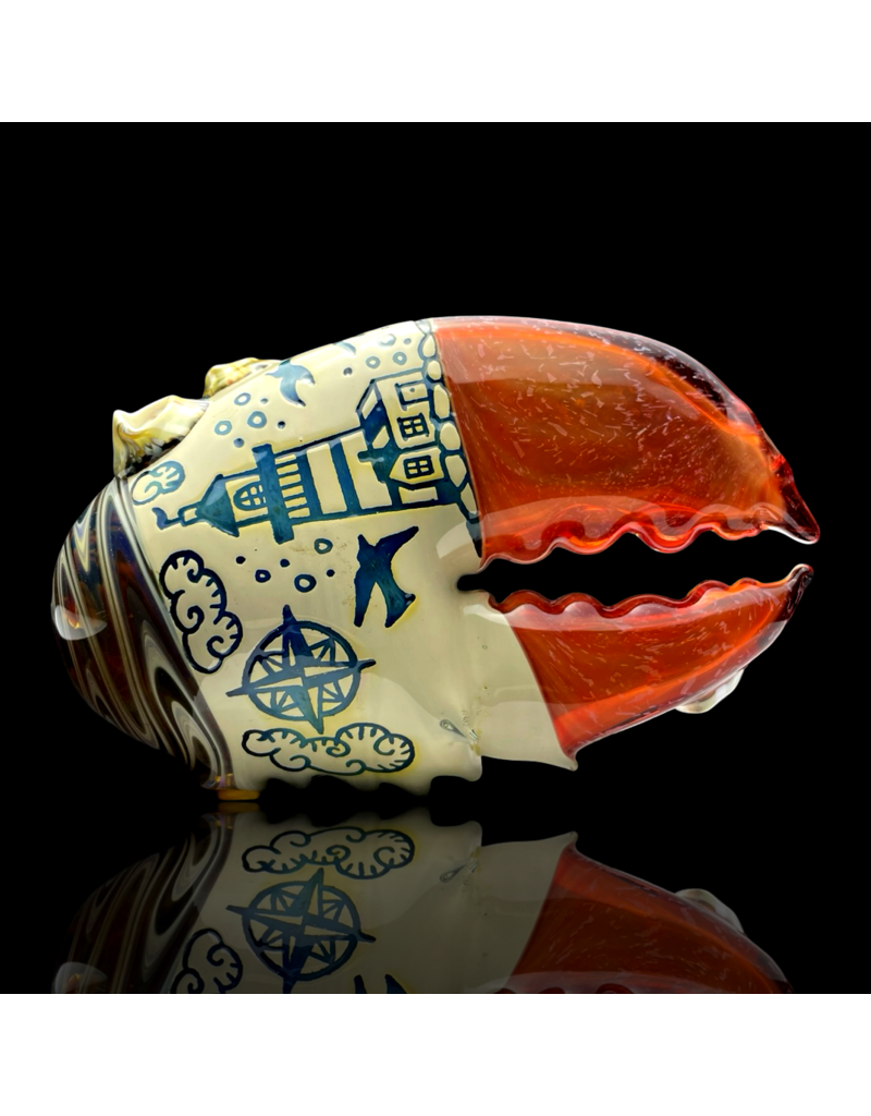 MRSC35 Evan Cals Carved Claw Pipe
