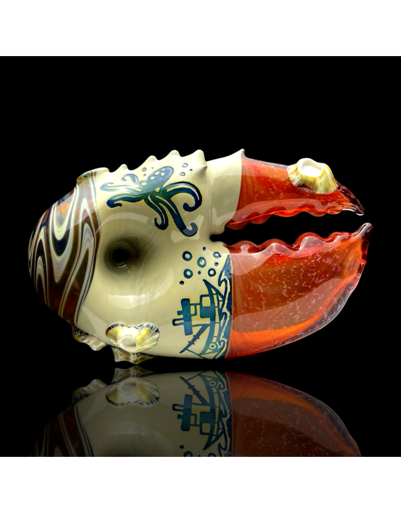 MRSC35 Evan Cals Carved Claw Pipe