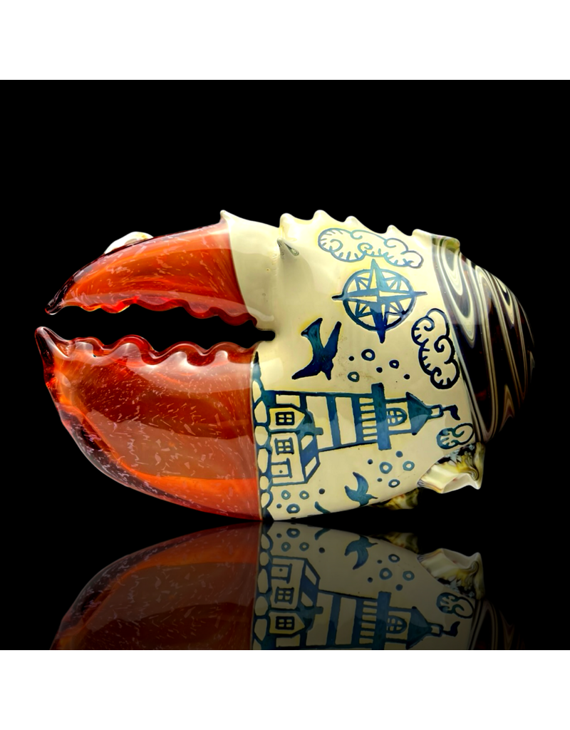 MRSC35 Evan Cals Carved Claw Pipe