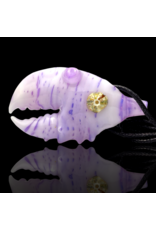 Mrs Claws x Englemann Purple Lilac Birch Claw Pendant