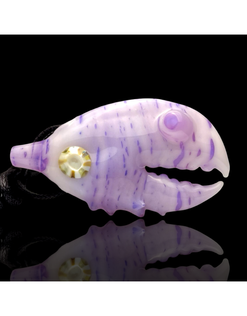 Mrs Claws x Englemann Purple Lilac Birch Claw Pendant