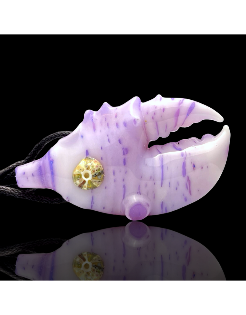 Mrs Claws x Englemann Purple Lilac Birch Claw Pendant