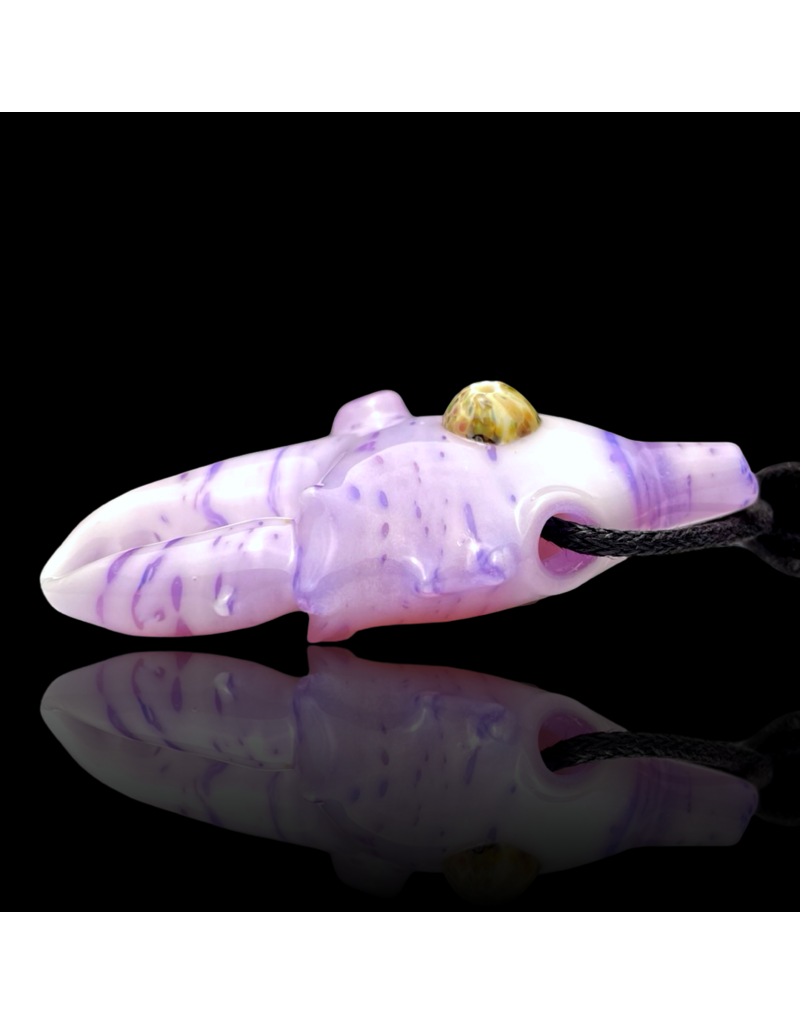 Mrs Claws x Englemann Purple Lilac Birch Claw Pendant