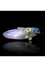 Mrs Claws Pink & Blue Hard Shell Barnacle Claw Pendant