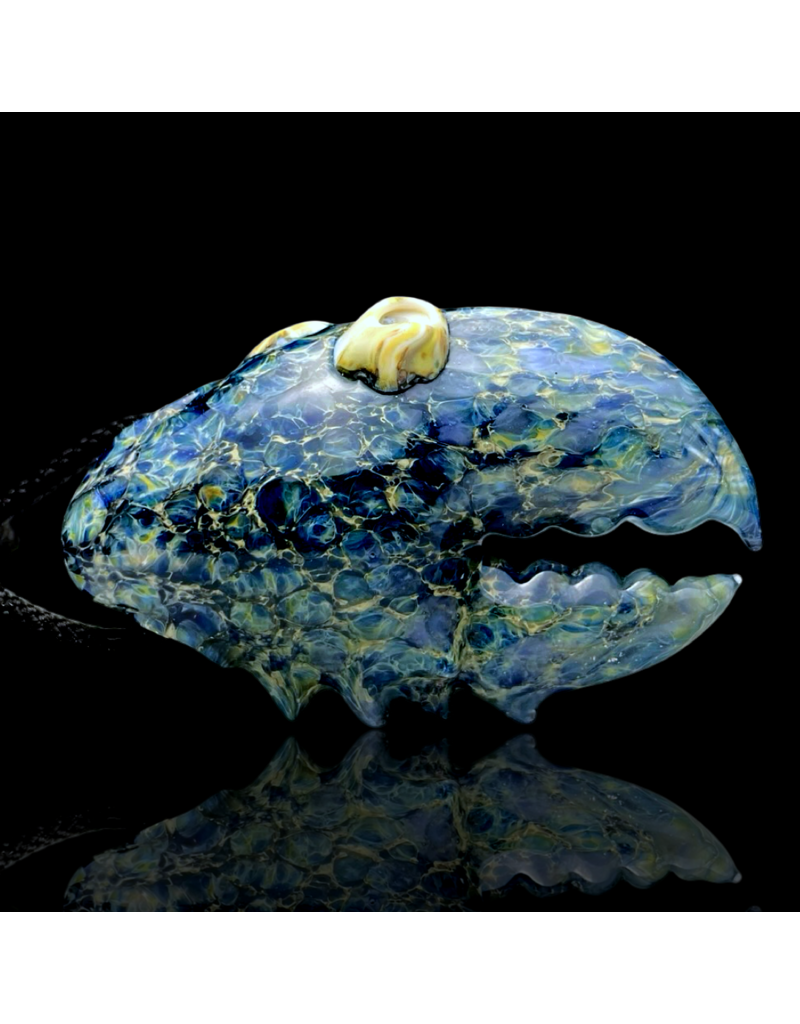 Mrs Claws Blue Barnacle Claw Pendant