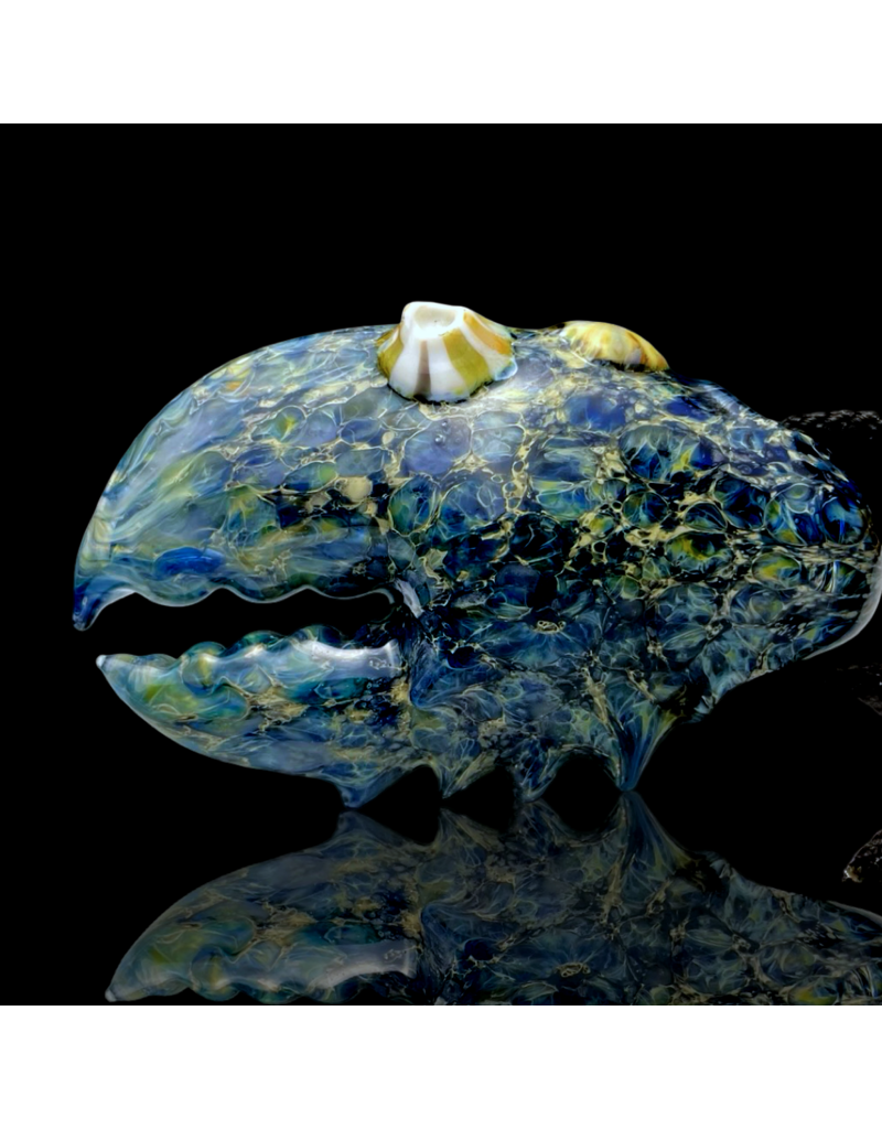 Mrs Claws Blue Barnacle Claw Pendant