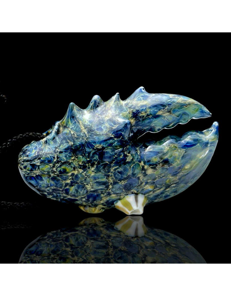 Mrs Claws Blue Barnacle Claw Pendant
