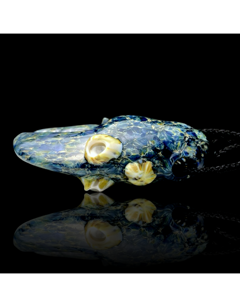 Mrs Claws Blue Barnacle Claw Pendant