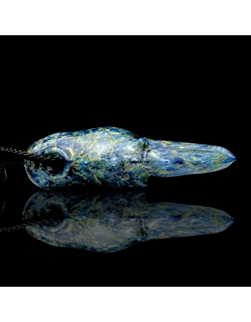 Mrs Claws Blue Barnacle Claw Pendant