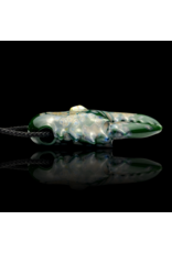 Mrs Claws Green Multi Barnacle Claw Pendant