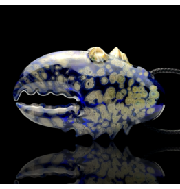 Mrs Claws Blue Multi Barnacle Claw Pendant